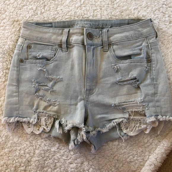 American Eagle Outfitters Pants - american eagle jean shorts